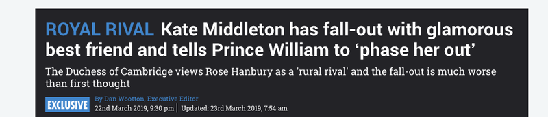 Illustration for article titled The Tabloids Have Kate in Another ROYAL FEUD